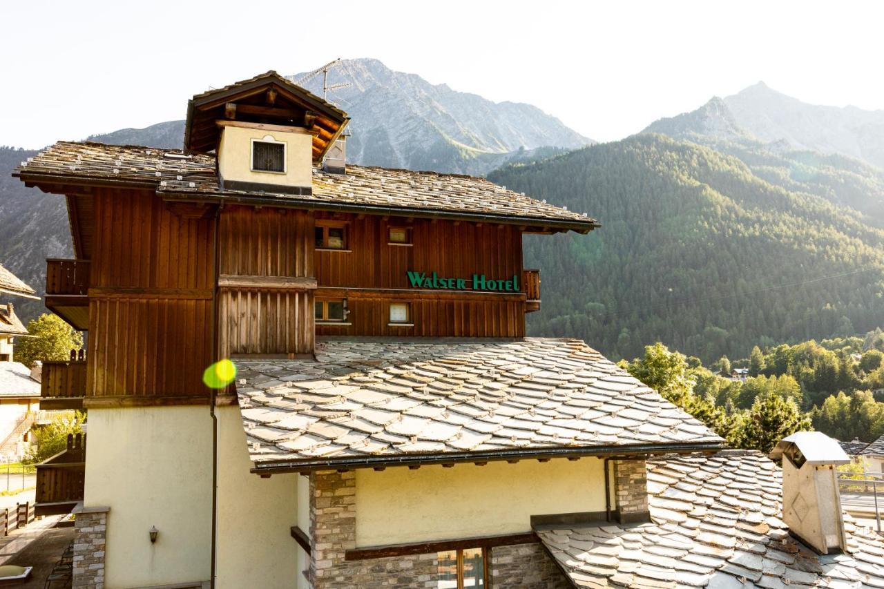 Hotel Walser Courmayeur Bagian luar foto